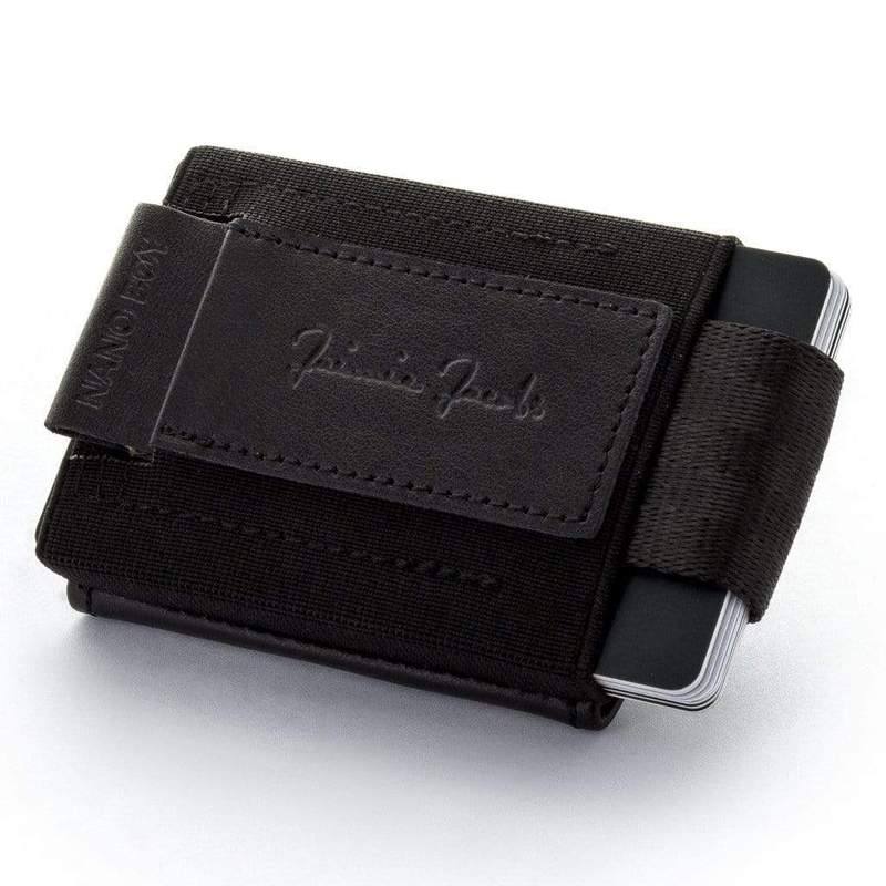 Jaimie Jacobs Germany Nano Boy Pocket Leather Card Holder - Black - Modern Quests