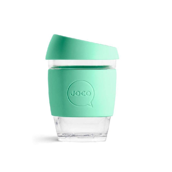 JOCO Australia Reusable Glass Cup 345ml - Vintage Green