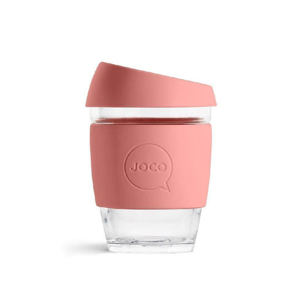 JOCO Australia Reusable Glass Cup Medium - Terracotta - Modern Quests