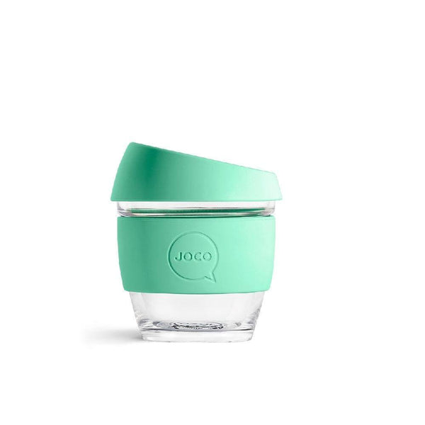 JOCO Australia Reusable Glass Cup Small - Vintage Green - Modern Quests