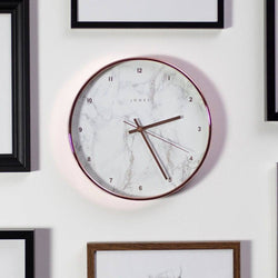 Jones Clocks Penny Marble Dial Wall Clock - Copper - Modern Quests