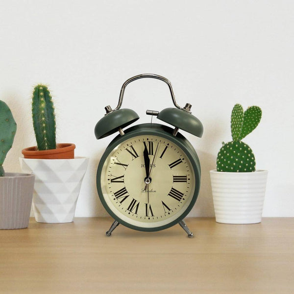 Jones Clocks Rise & Shine Alarm Clock - Green - Modern Quests