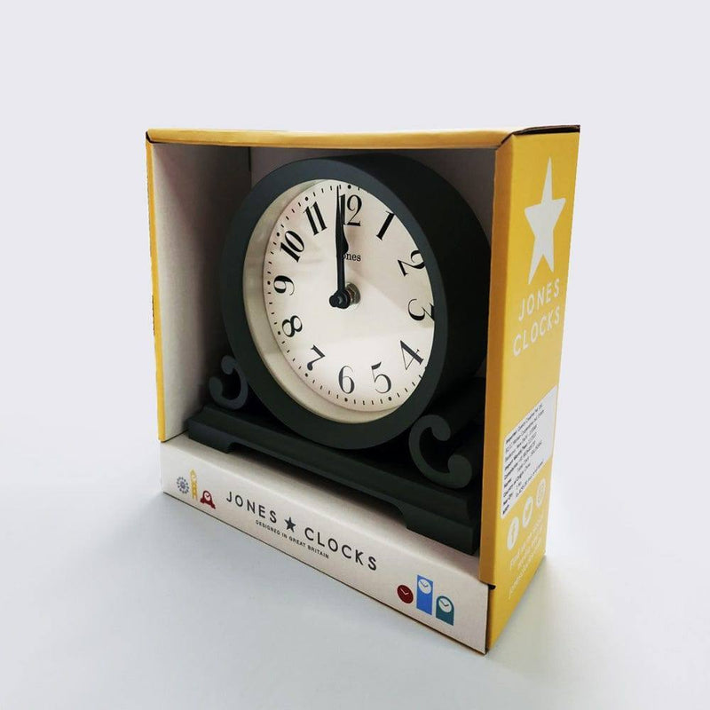 Jones Clocks Saloon Mantel Clock - Asparagus Green - Modern Quests