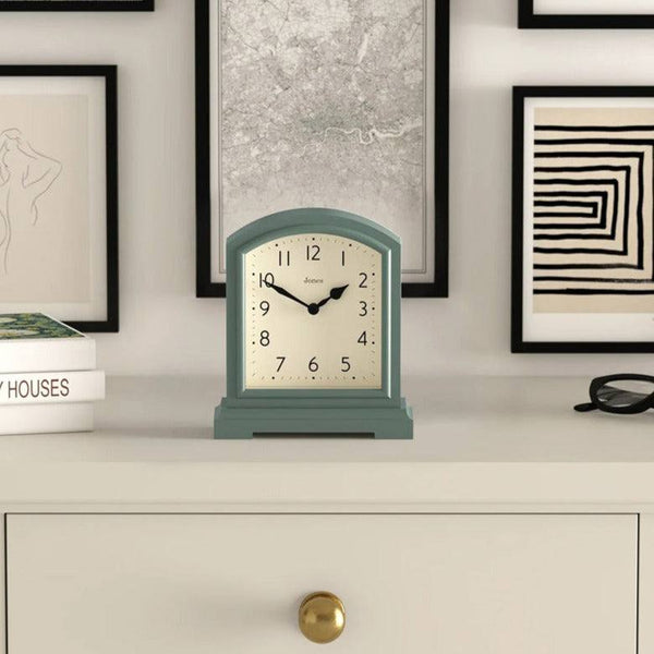 Jones Clocks Tavern Table Clock - Asparagus Green