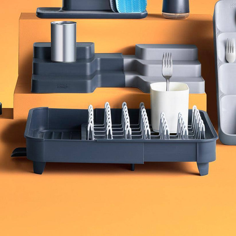 Joseph Joseph Extend Expandable Dish Drainer Grey Modern Quests