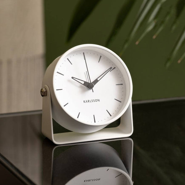 Karlsson Netherlands Calm Alarm Clock - White