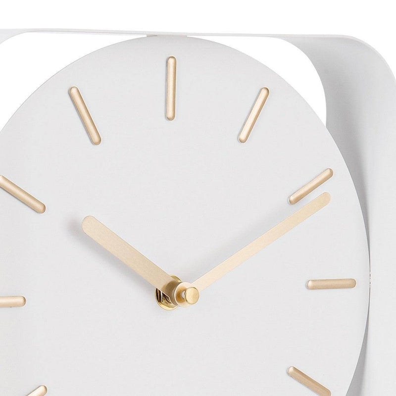Karlsson Netherlands Charm Pendulum Wall Clock Medium - White - Modern Quests