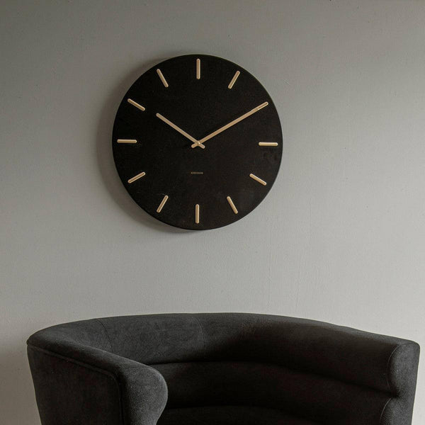 Karlsson Netherlands Charm Wall Clock 45cm - Black