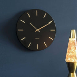 Karlsson Netherlands Charm Wall Clock - Black - Modern Quests