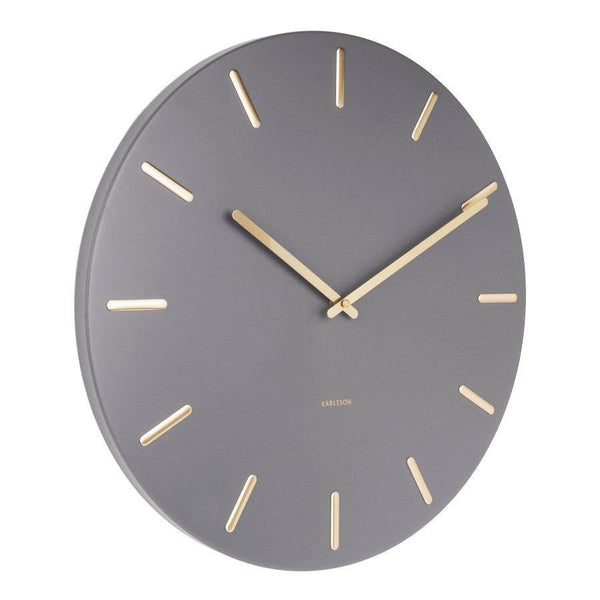 Karlsson Netherlands Charm Wall Clock Large - Grey - Modern Quests