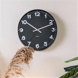 Karlsson Netherlands Classic Wall Clock Large - Black - Modern Quests