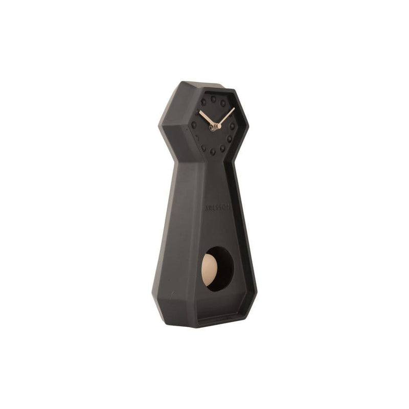 Karlsson Netherlands Genuine Pendulum Table Clock - Black - Modern Quests