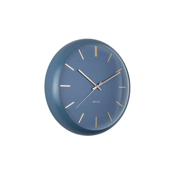 Karlsson Netherlands Globe Wall Clock 40cm - Blue