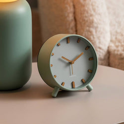 Karlsson Netherlands Grace Alarm Clock - Grayed Jade