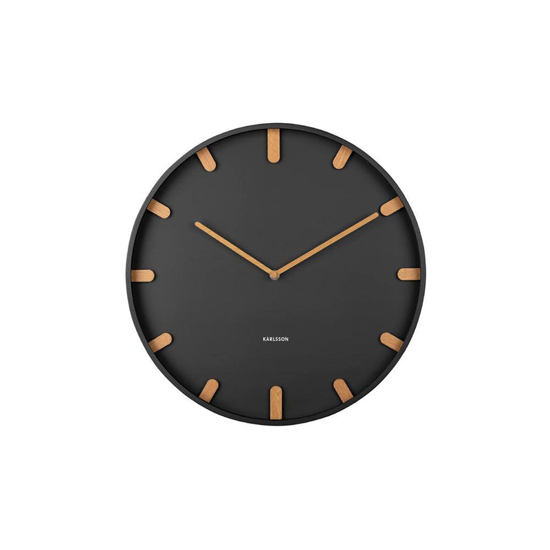Karlsson Netherlands Grace Wall Clock 40cm - Black
