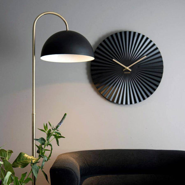 Karlsson Netherlands Sensu Wall Clock 40cm - Black
