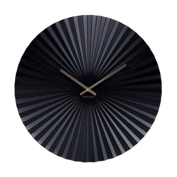 Karlsson Netherlands Sensu Wall Clock 40cm - Black