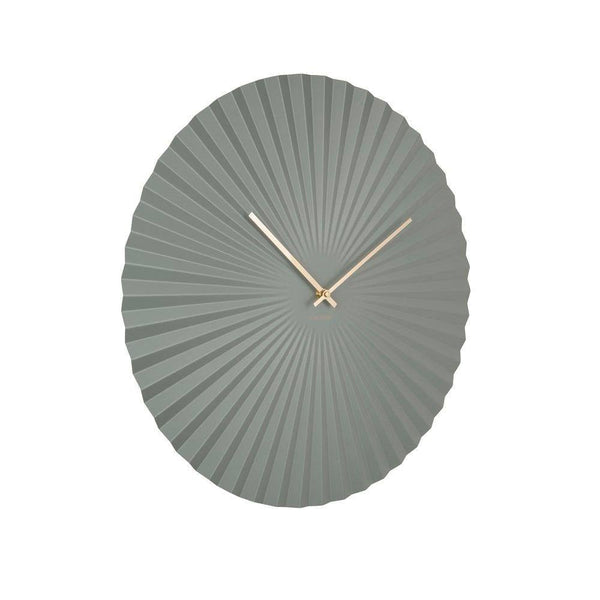 Karlsson Netherlands Sensu Wall Clock 50cm - Jungle Green