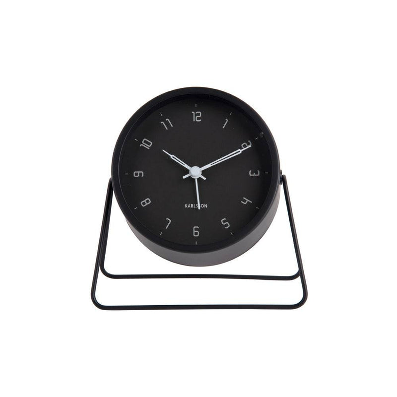 Karlsson Netherlands Stark Alarm Clock - Matte Black