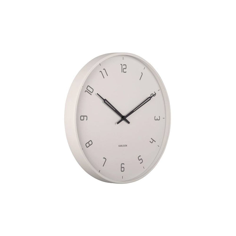 Karlsson Netherlands Stark Wall Clock 40cm - Warm Grey