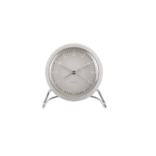 Karlsson Netherlands Val Alarm Clock - Warm Grey