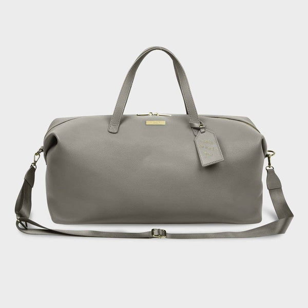 Katie Loxton London Holdall Weekend Duffel Bag Large - Charcoal - Modern Quests
