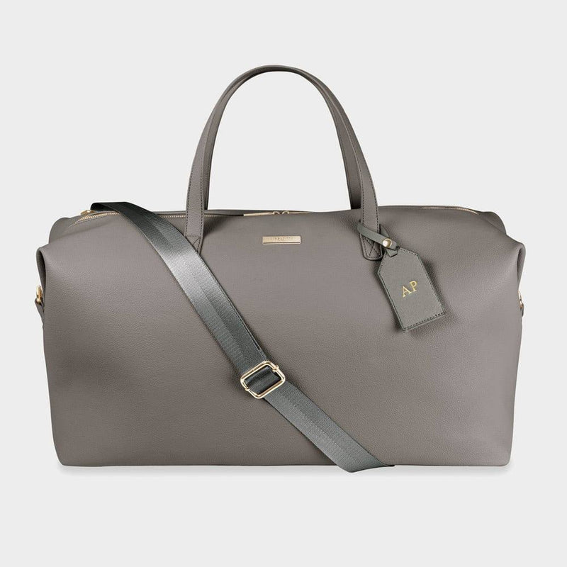Katie Loxton London Holdall Weekend Duffel Bag Large - Charcoal - Modern Quests