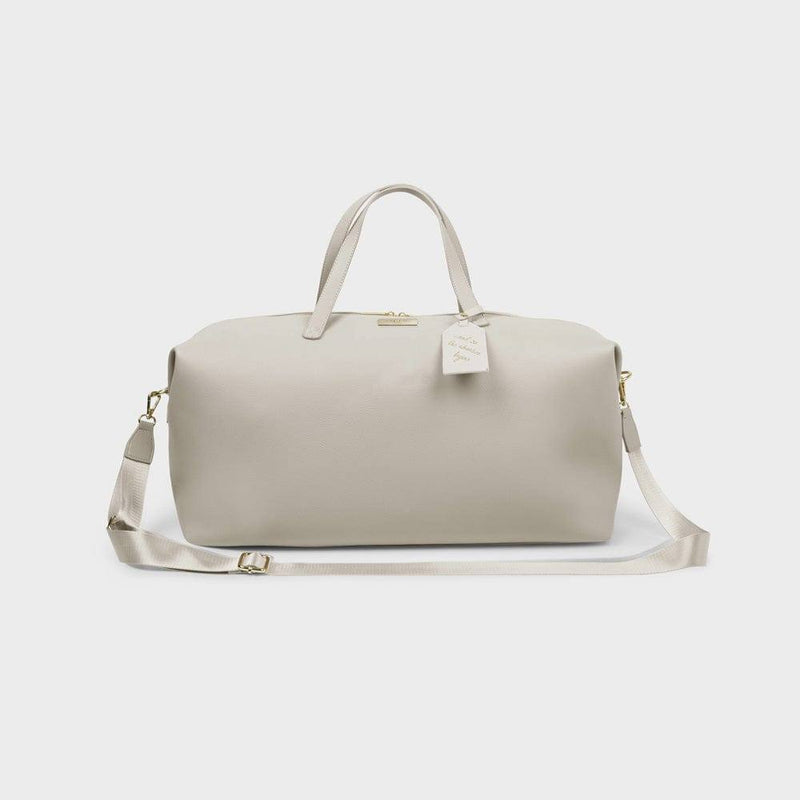 Katie Loxton London Holdall Weekend Duffel Bag Large - Taupe - Modern Quests