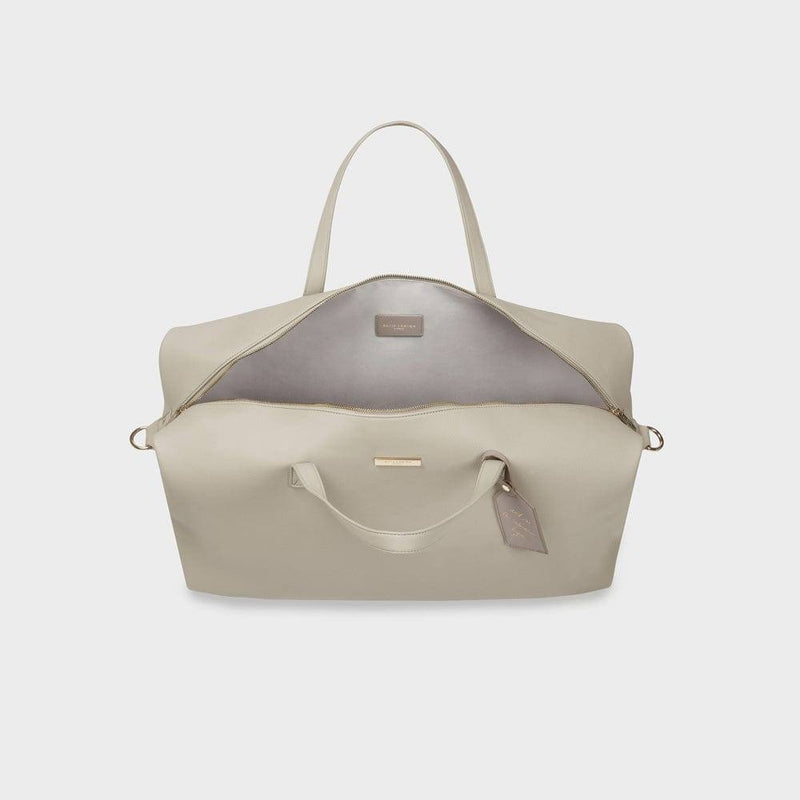 Katie Loxton London Holdall Weekend Duffel Bag Large - Taupe - Modern Quests