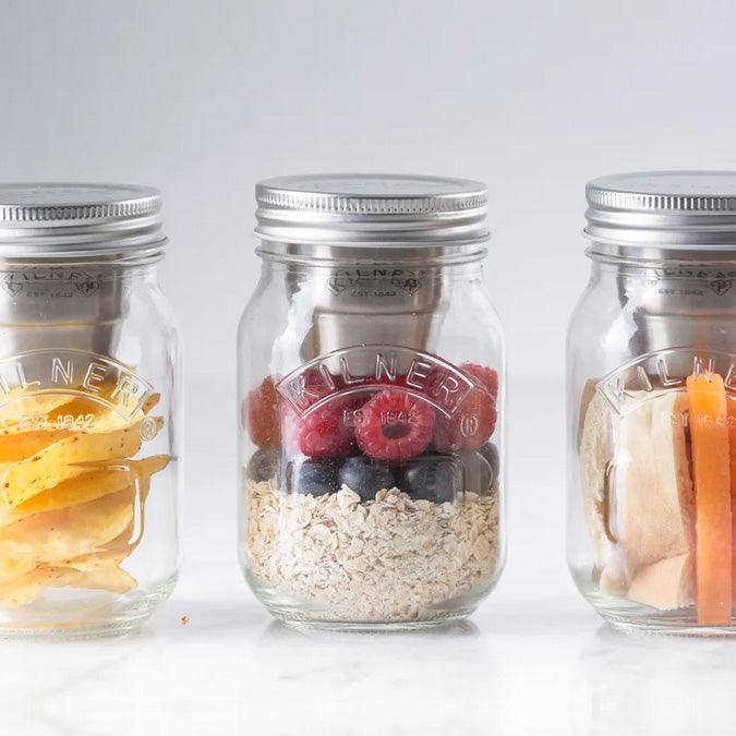 Kilner Snack On The Go Jar Set - Modern Quests