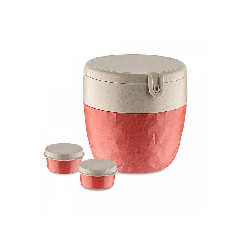 Koziol Germany Bentobox Large Lunch Pot - Coral - Modern Quests