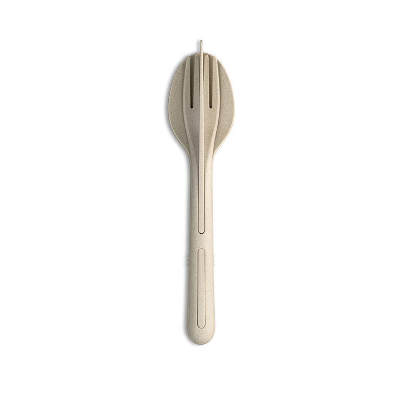 Koziol Germany Klikk 3-piece Cutlery Set - Desert Sand