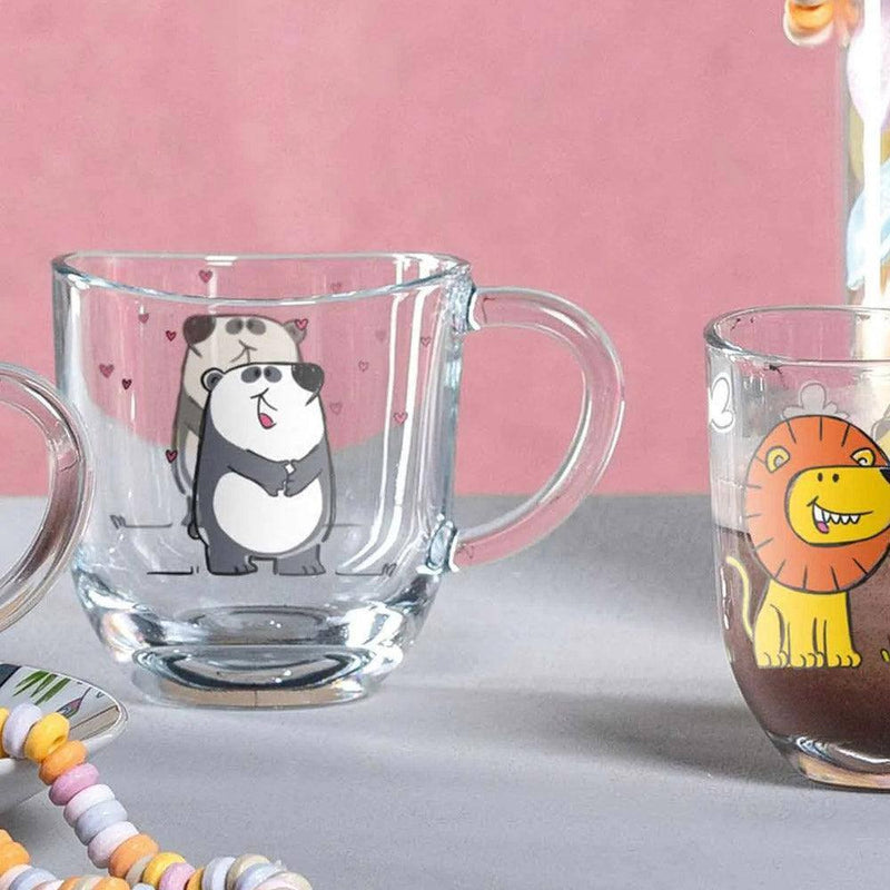 Leonardo Germany Bambini Glass Cup - Panda - Modern Quests