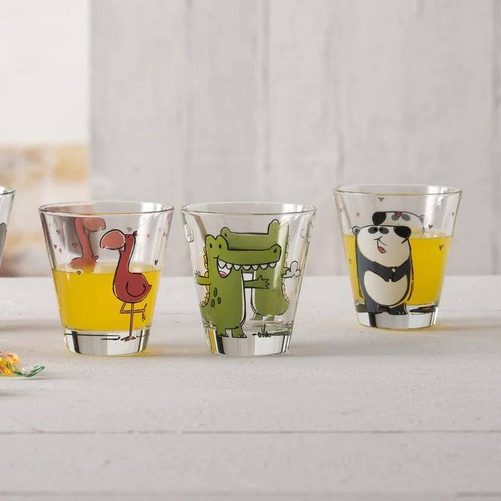 Leonardo Germany Bambini Glass Tumblers, Set of 6 - Assorted - Modern Quests