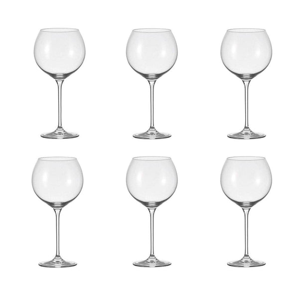 Leonardo Germany Cheers Burgundy Glasses 750ml, Set of 6