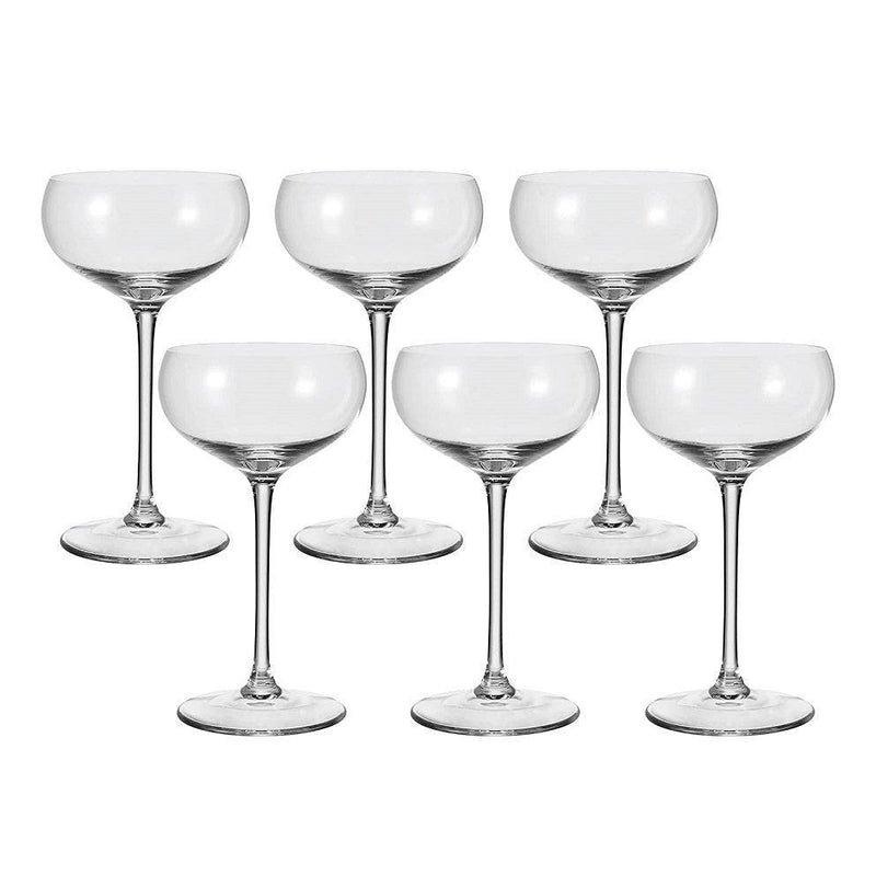 Leonardo Germany Cheers Champagne Bowl Glasses 315ml, Set of 6