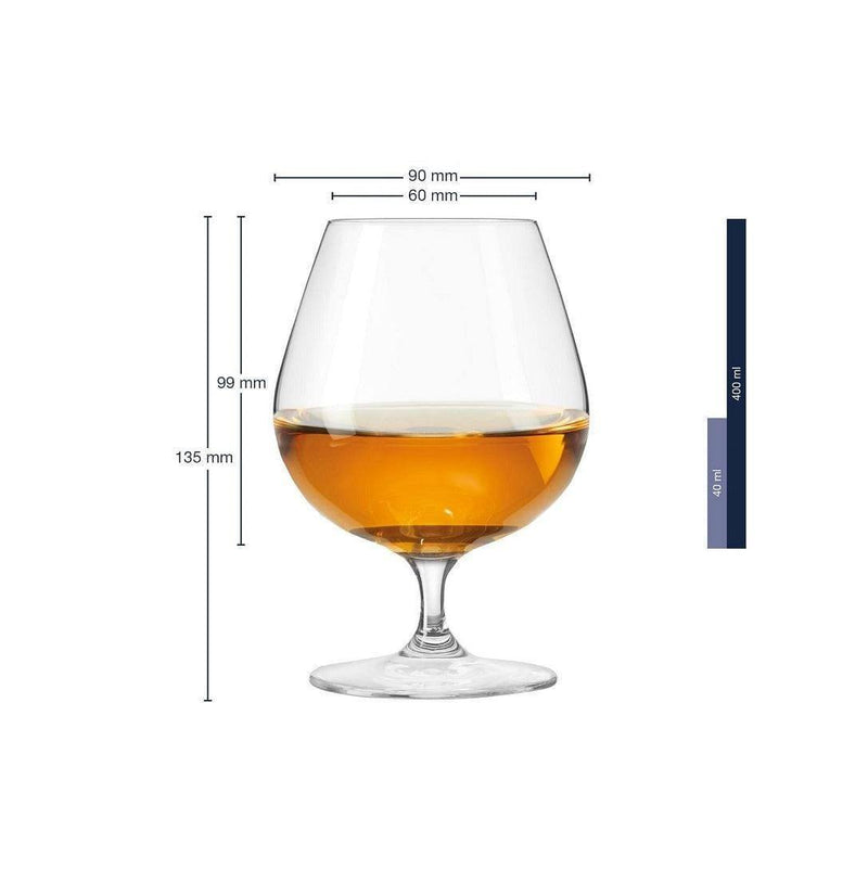 Leonardo Germany Ciao Cognac Glasses 400ml, Set of 6