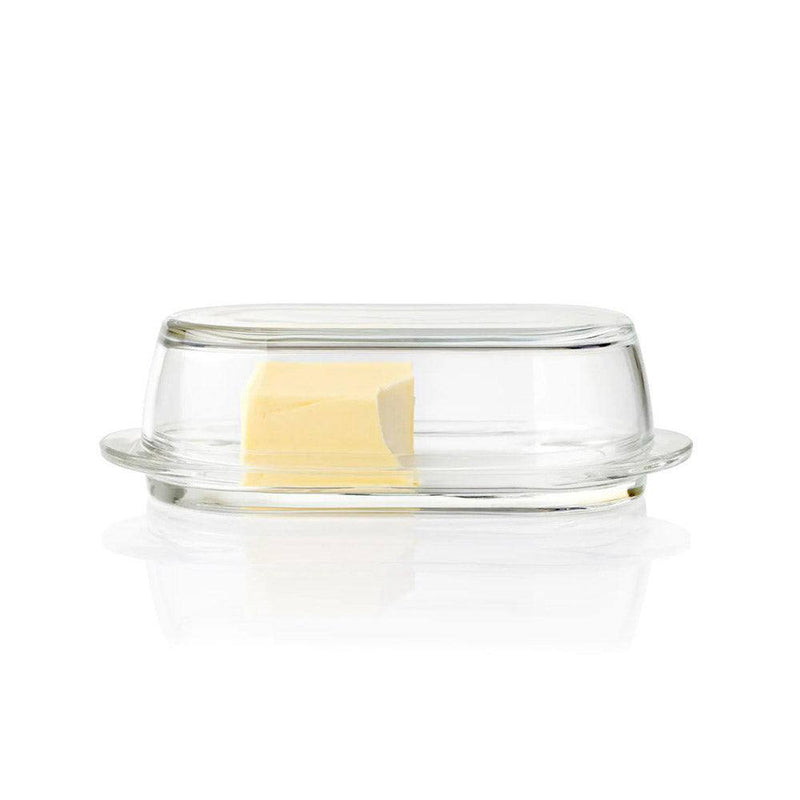 Leonardo Germany Ciao Glass Butter Dish - Modern Quests