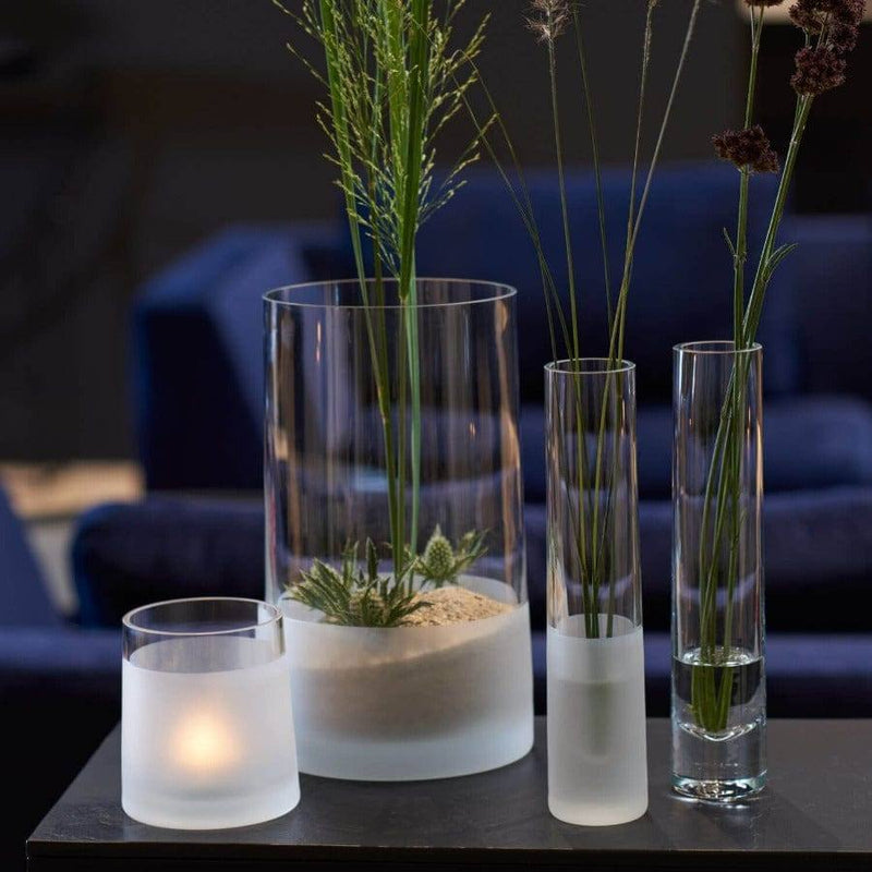 Leonardo Germany Novara Glass Vase Medium - Satined - Modern Quests