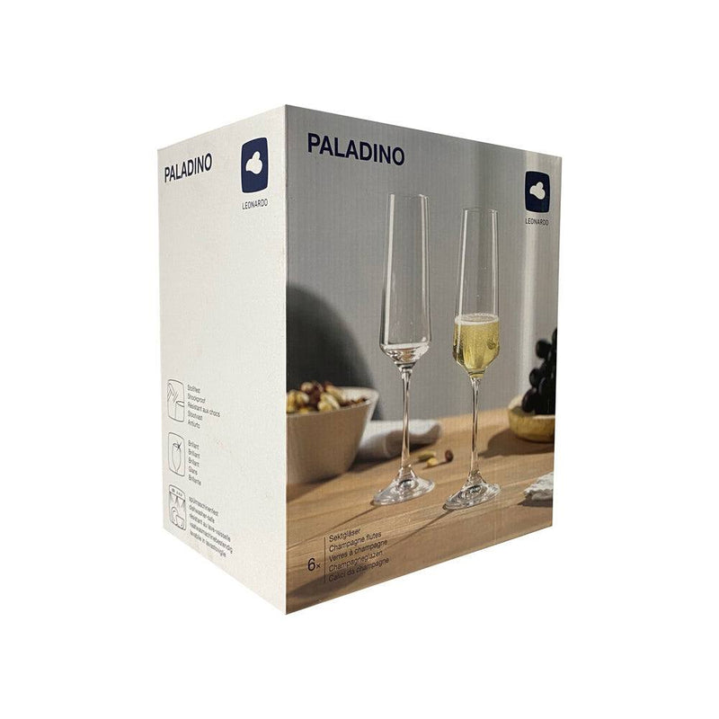 Leonardo Germany Paladino Champagne Flutes 220ml, Set of 6