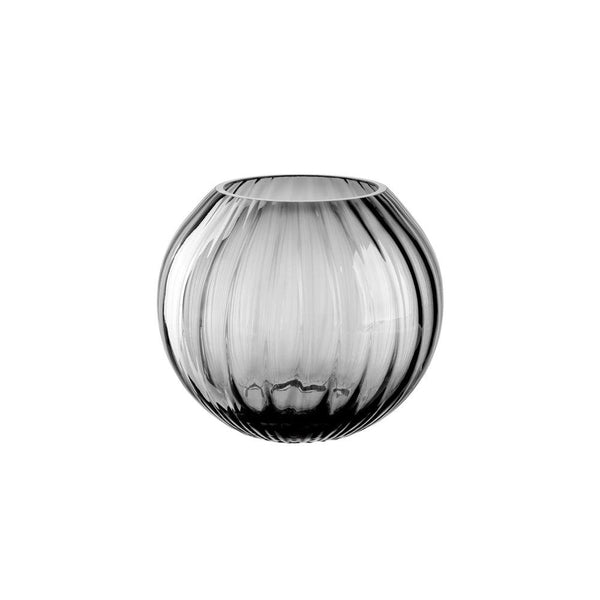 Leonardo Germany Poesia Ball Vase - Smoke Grey