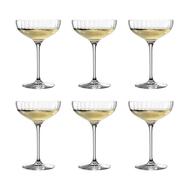 Leonardo Germany Poesia Champagne Bowl Glasses 260ml, Set of 6