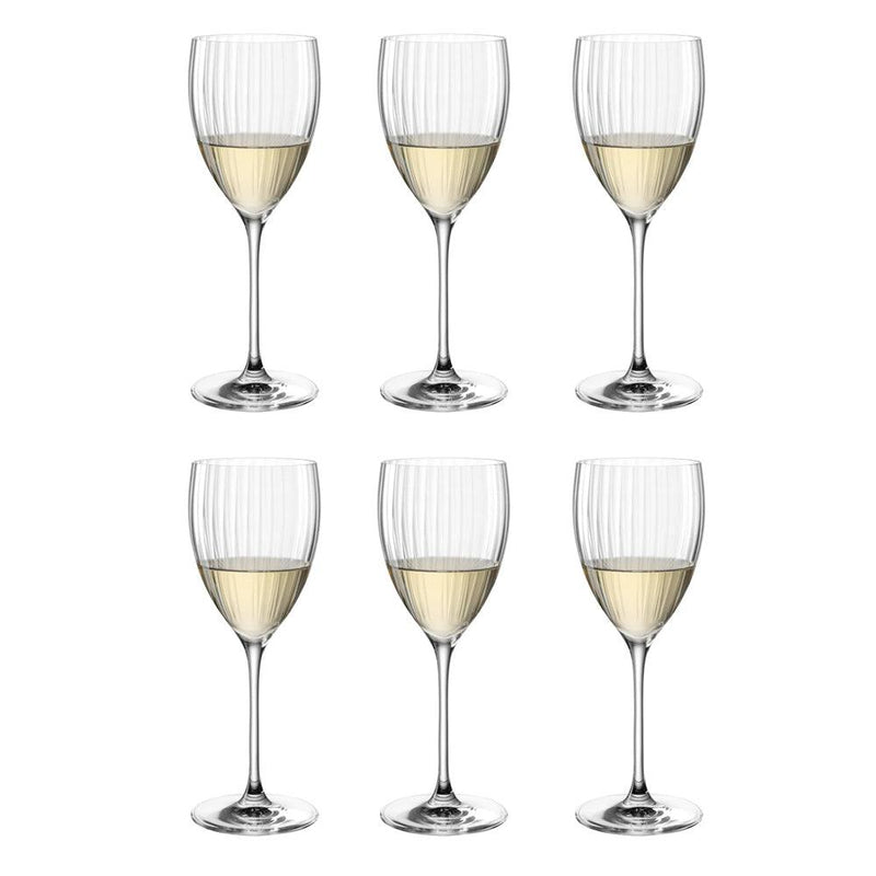 Leonardo Germany Poesia White Wine Glasses 350ml, Set of 6 - Modern Quests