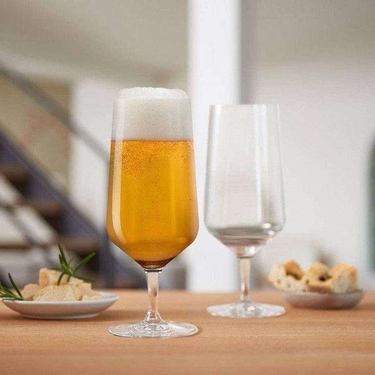 Leonardo Germany Puccini Beer Glasses 410ml, Set of 6