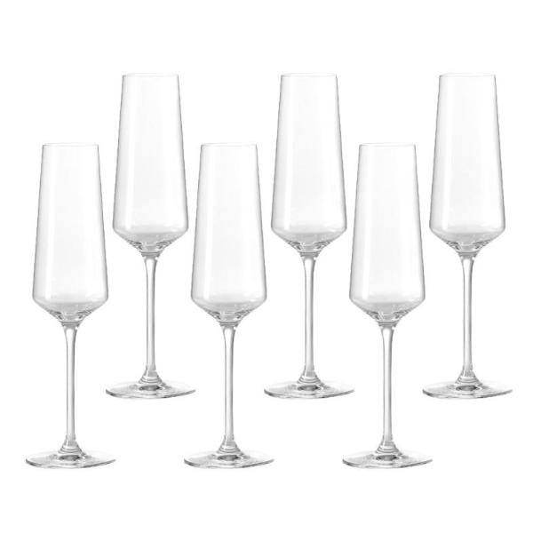 Leonardo Germany Puccini Champagne Glasses 280ml, Set of 6