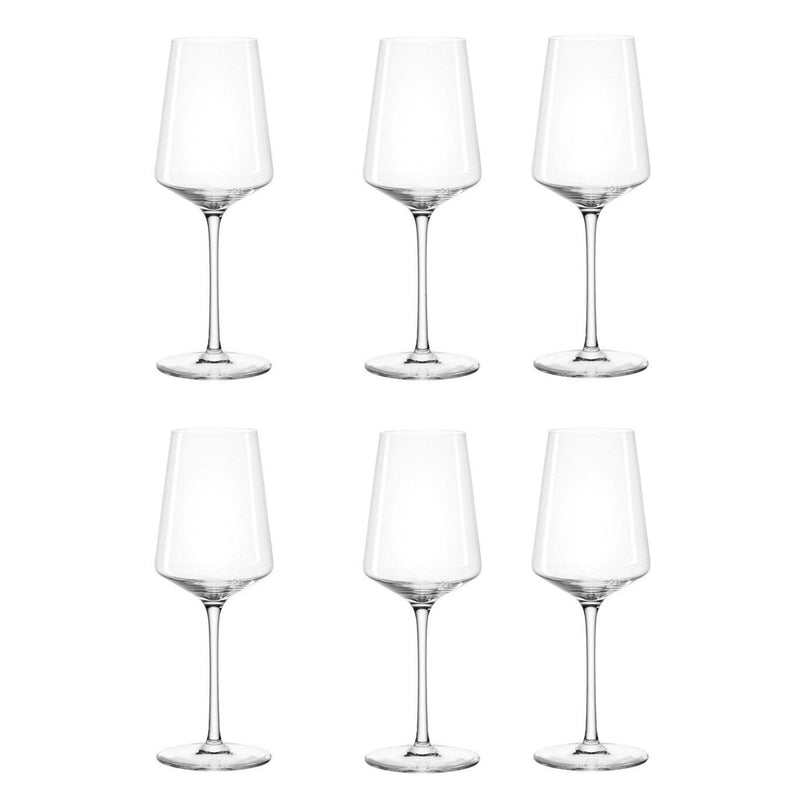 Puccini Riesling Wine Glasses 400ml, Set of 6