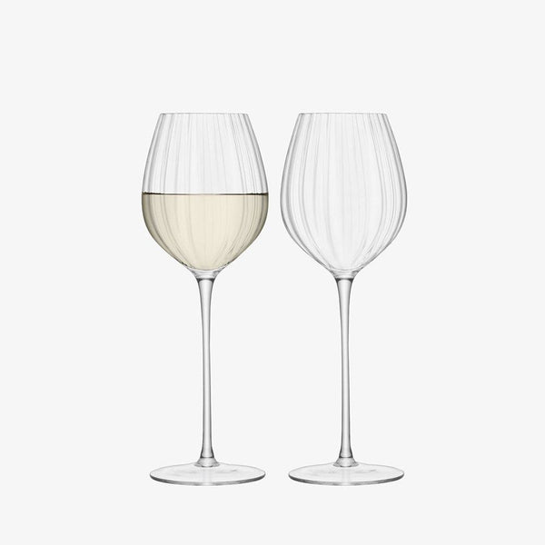 LSA International Aurelia White Wine Glasses, Set of 2 - Modern Quests