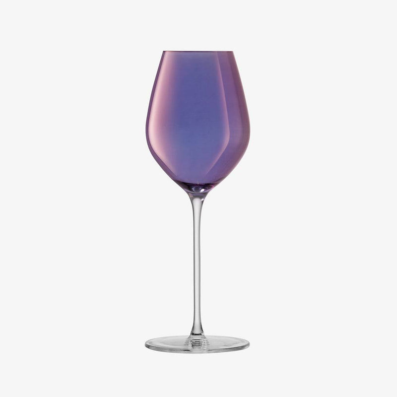 LSA International Aurora Champagne Tulip Glasses, Set of 4 - Polar Violet - Modern Quests
