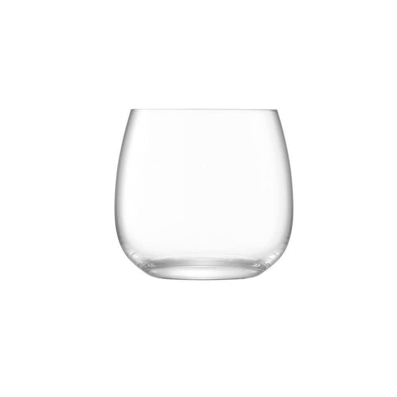 LSA International Borough Stemless White Wine Glasses, Set of 4 - Modern Quests