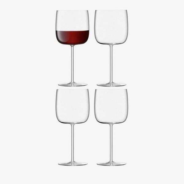 LSA International Borough Wine Glasses, Set of 4 - Modern Quests